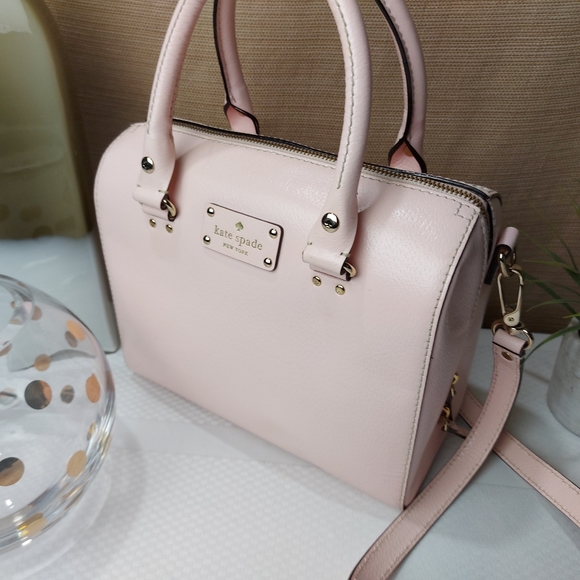 Kate Spade Pastel Pink 100% Leather Bowler Bag - Picture 7 of 7